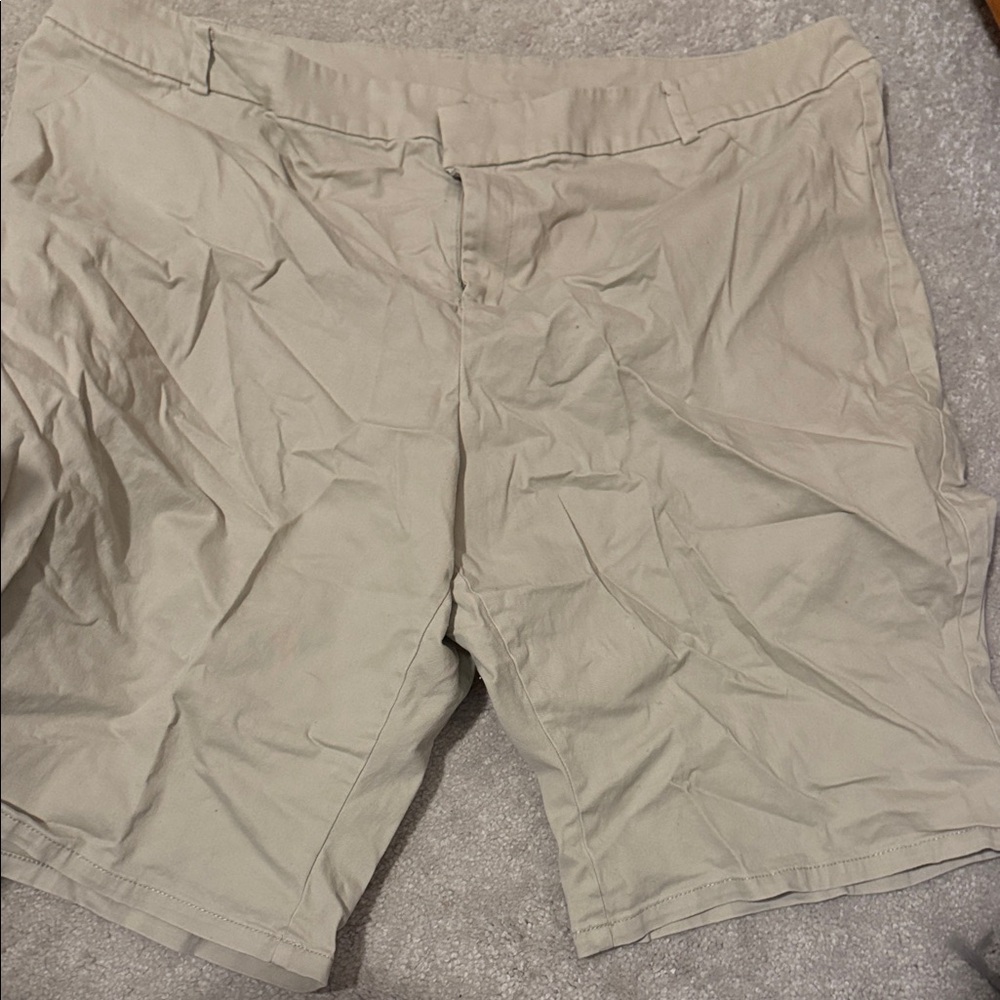 Lane Bryant Tan Shorts